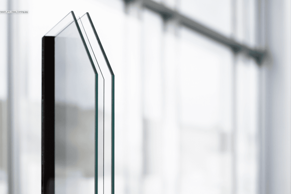 ultradun glas